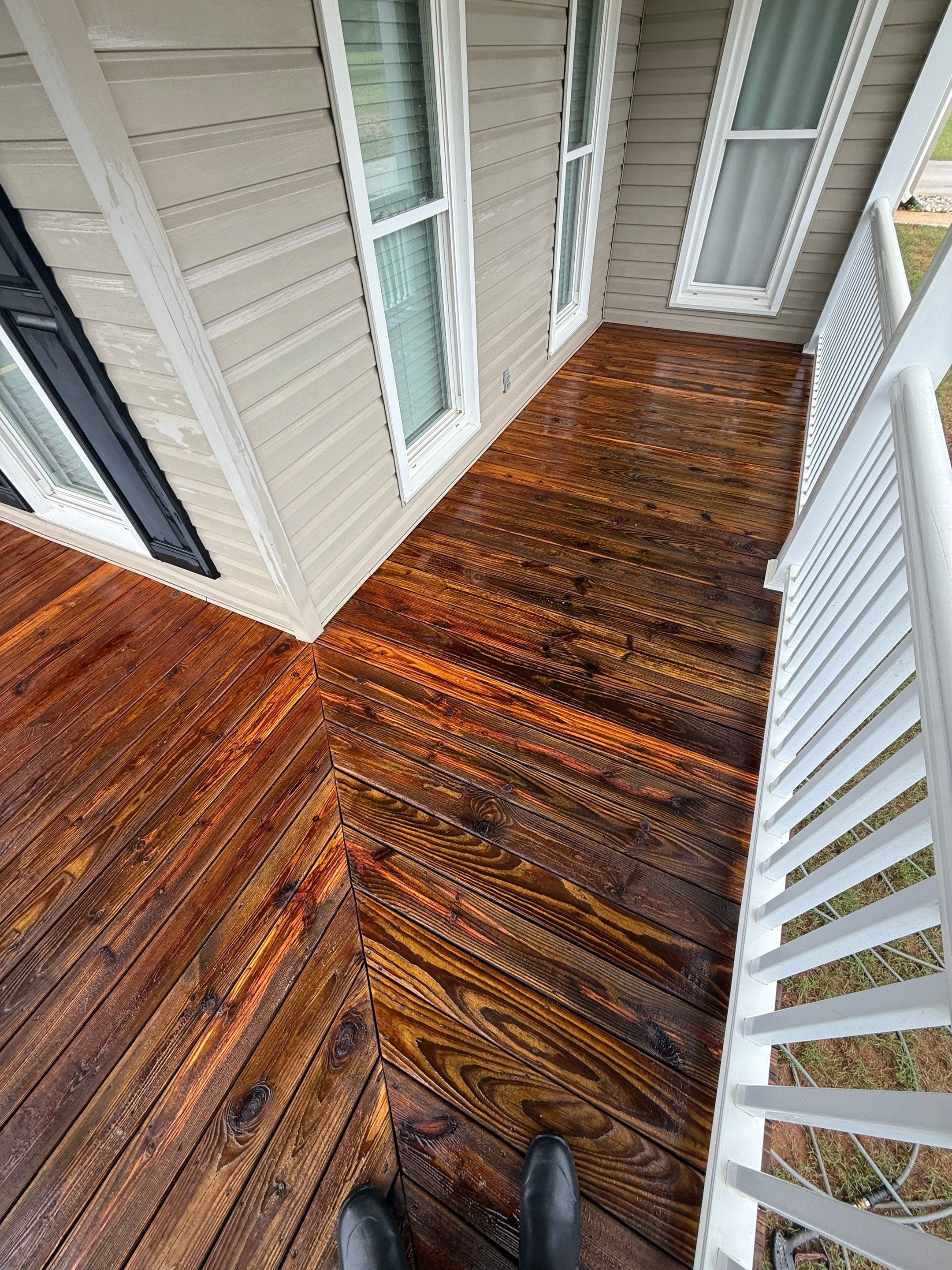Deck using Wood Sealant by DuraSeal