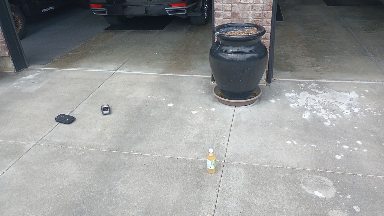 Driveway TransFLOORmation using Greystone 1/8" by Croc Coatings, LLC