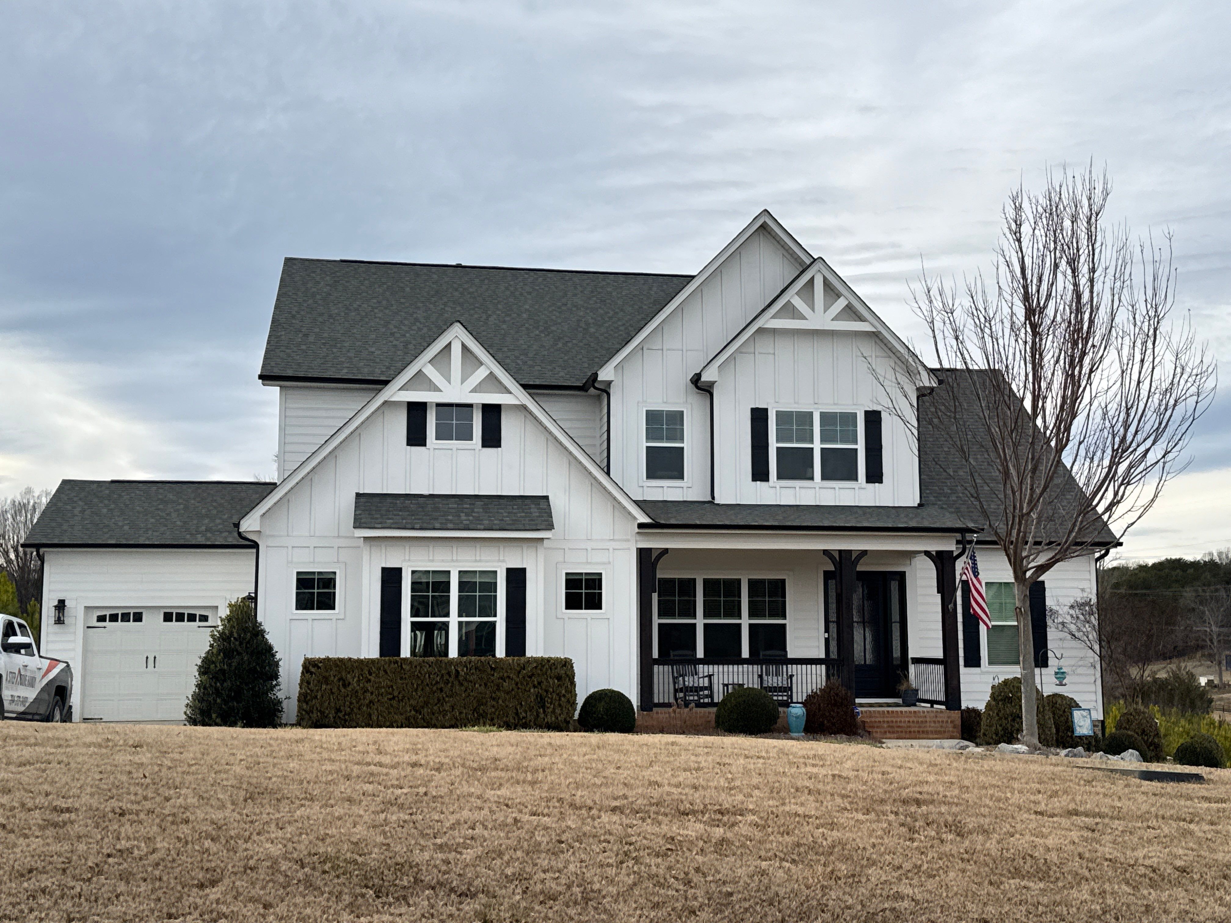 Architectural PVC Truss Restoration —  Davidson by A Step Above Handy LLC 