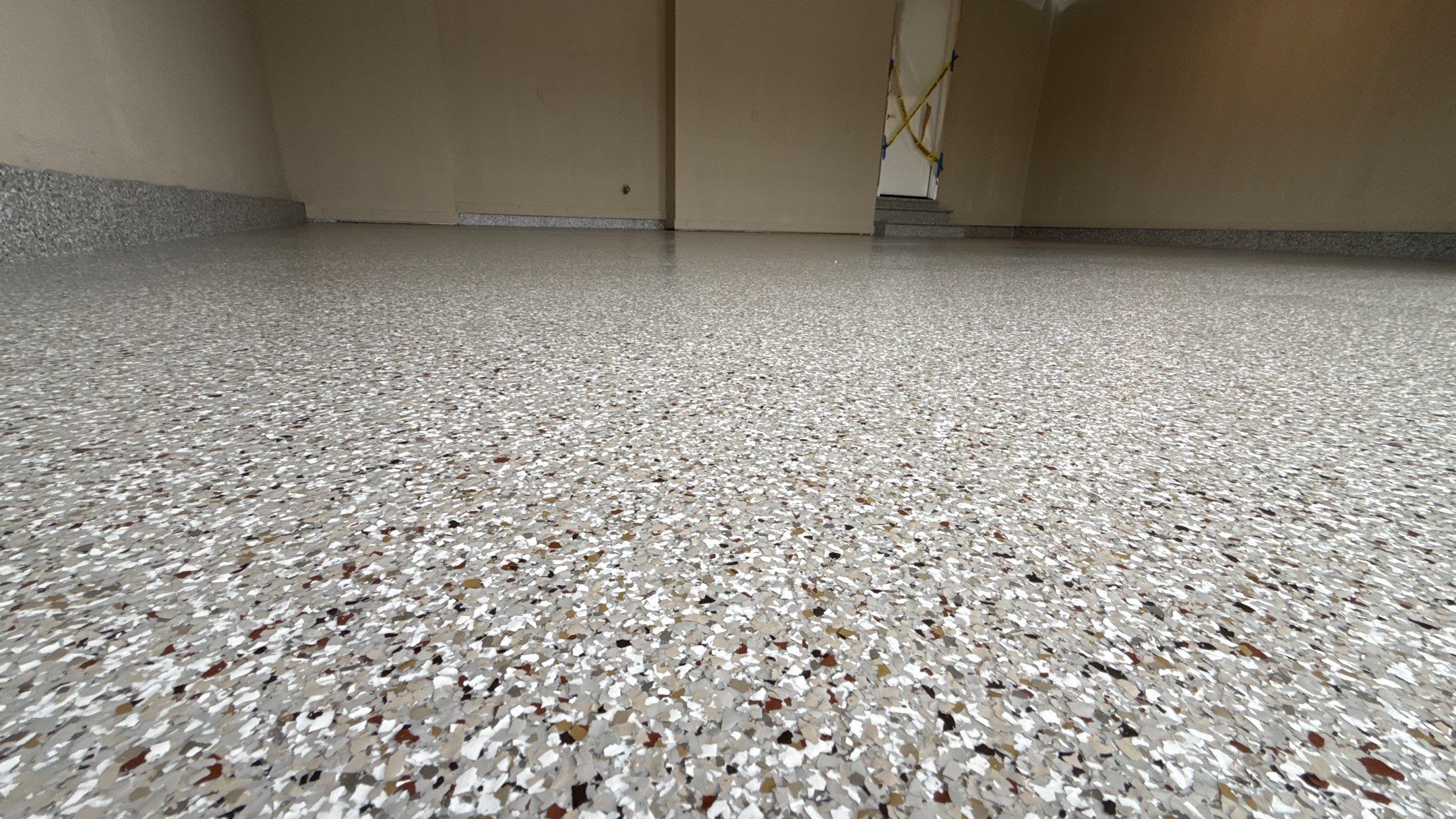 Custom Garage Epoxy Floor in Shawnee by Banner Garage