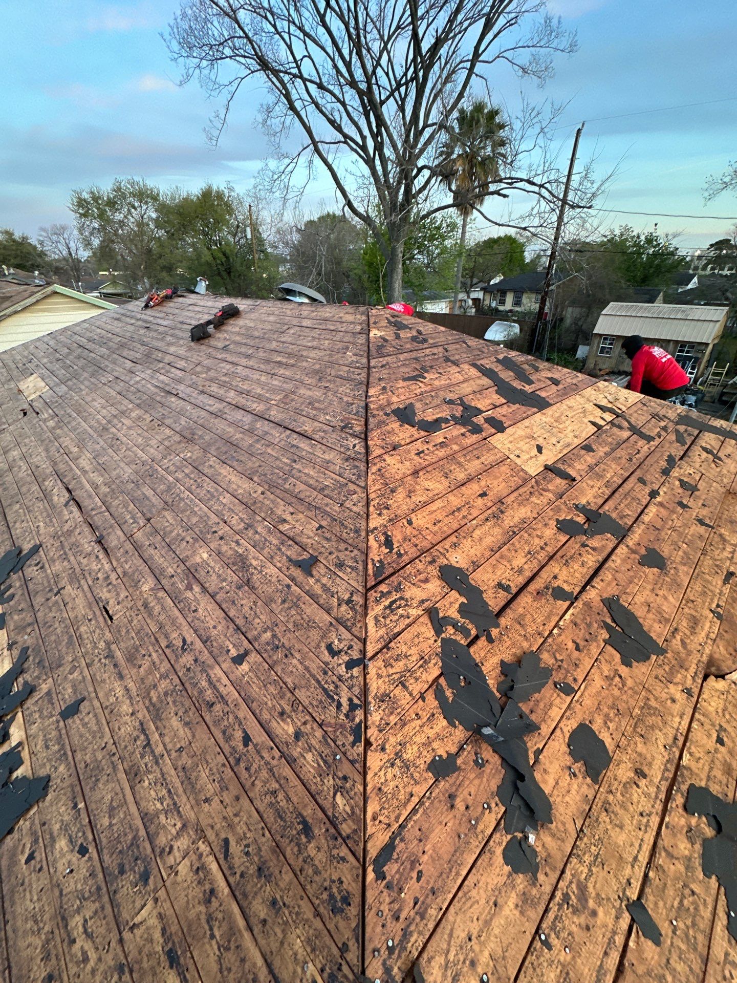 Project in Houston by Motion Roofing