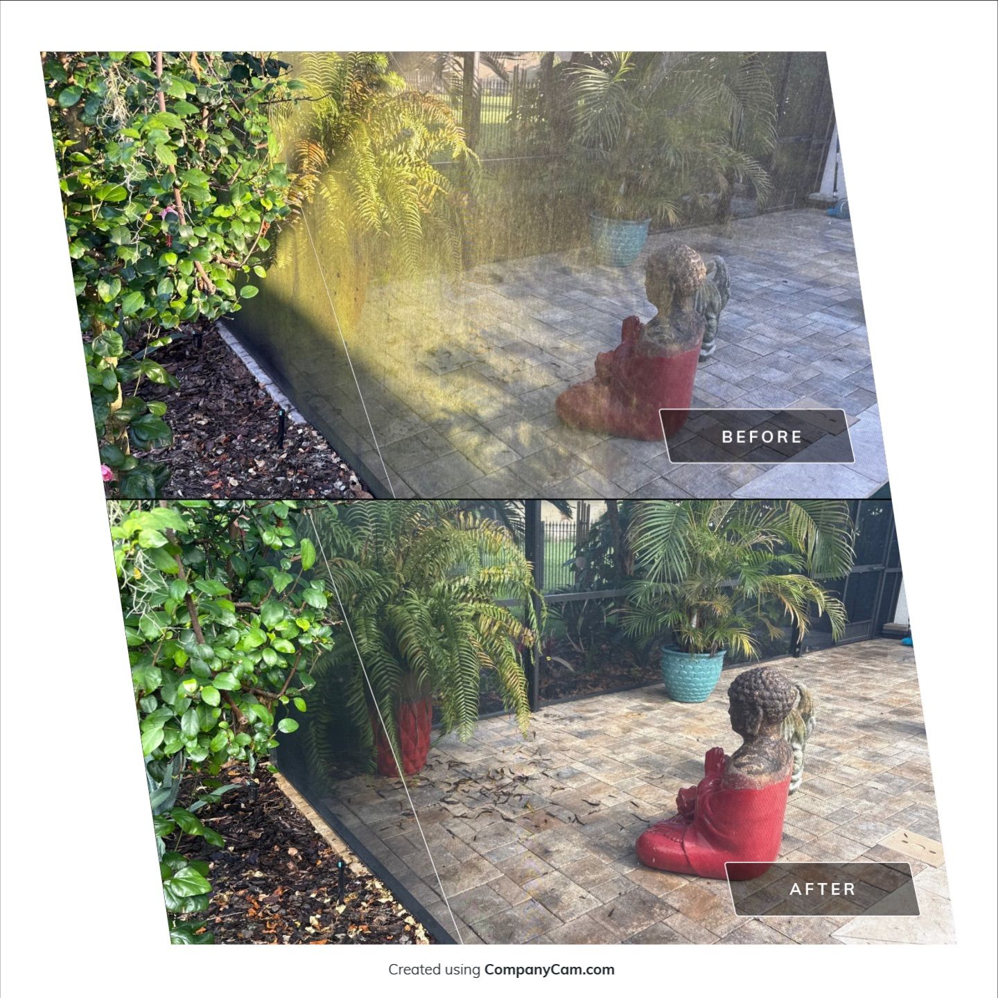 Pool Cage Cleaning | Rye Wilderness, Bradenton FL by Sunshine AquaWash