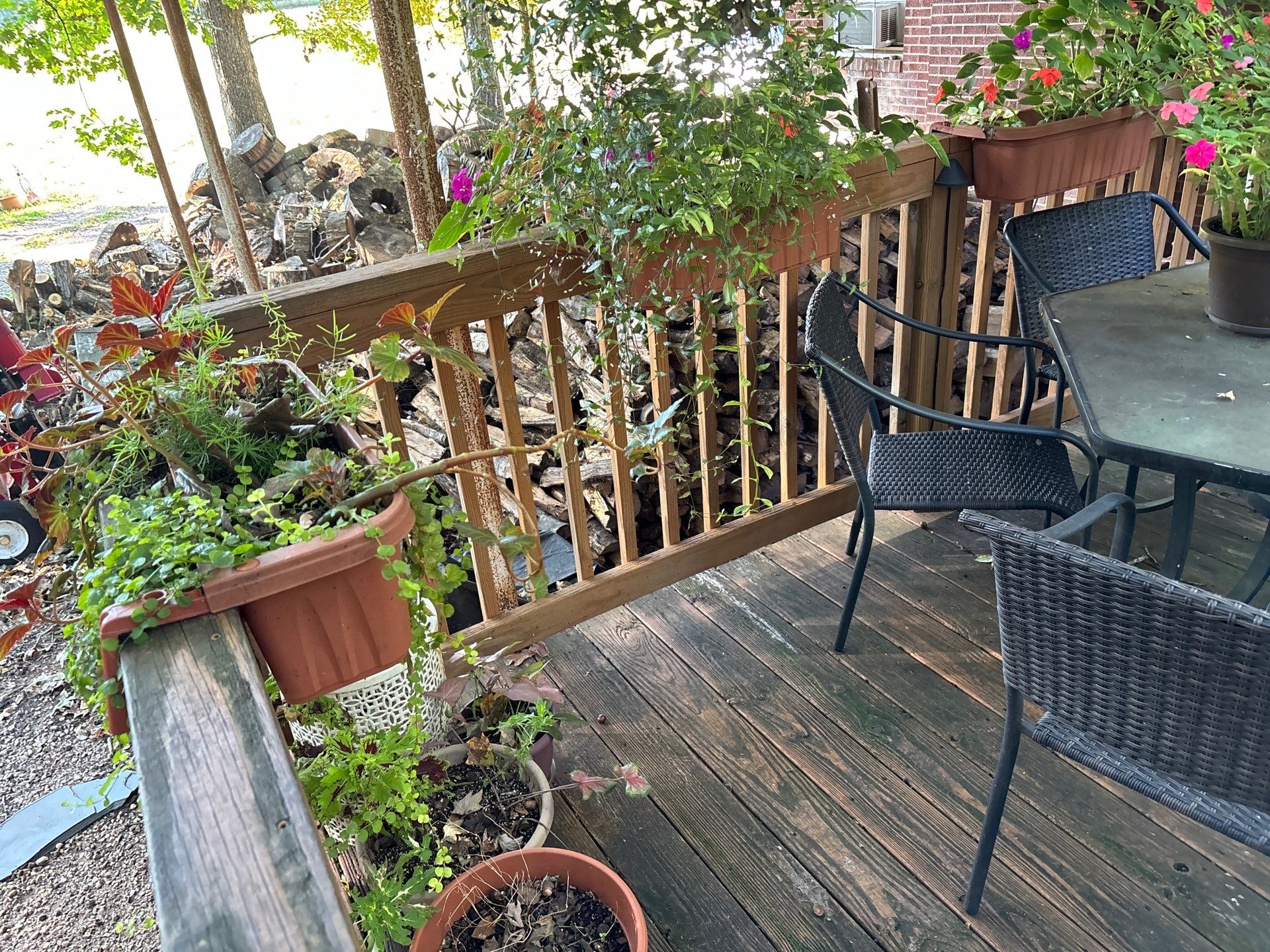 Weathered Deck using Wood Sealant by DuraSeal