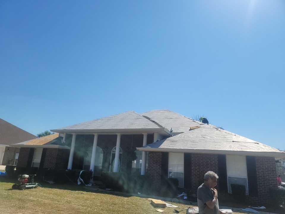Residential Roofing Installation using Roof Replacement by American Roofing & Construction LLC