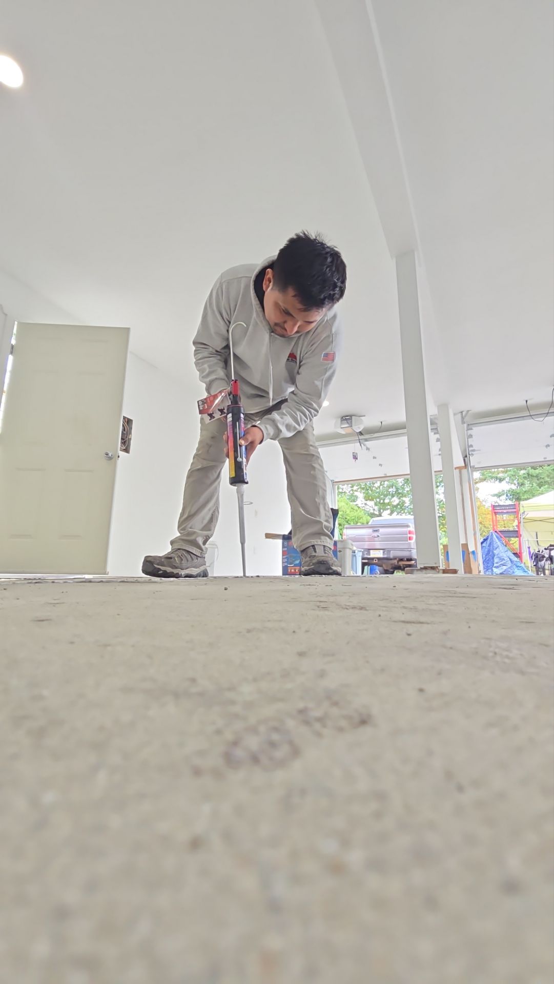 Garage remodeling by Topline Group 