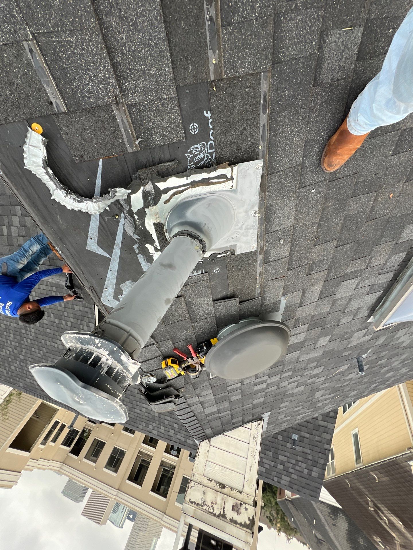 Residential Roofing Repair using Owen's Corning Duration (Lifetime) Shingles by Roof Repair Company