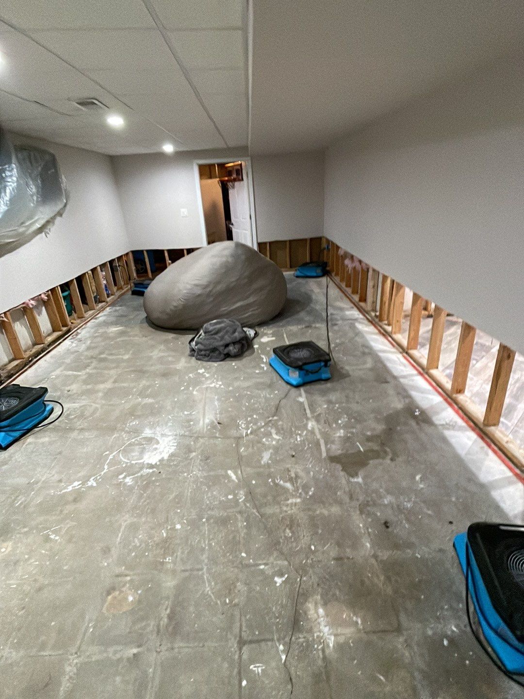 Project in Troy by EzDry Water Mitigation & Property Restoration