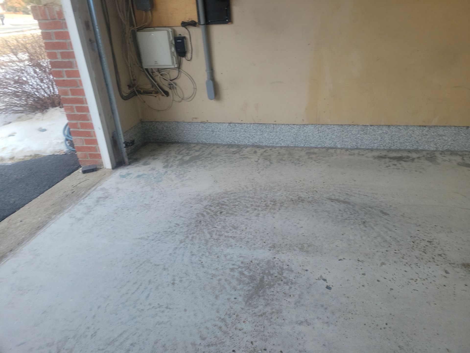Garage Floor Coated by Spectrum Painting, LLC