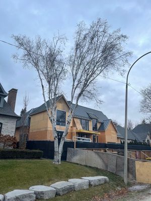 New Home Construction using 16" Standing Seam Panels