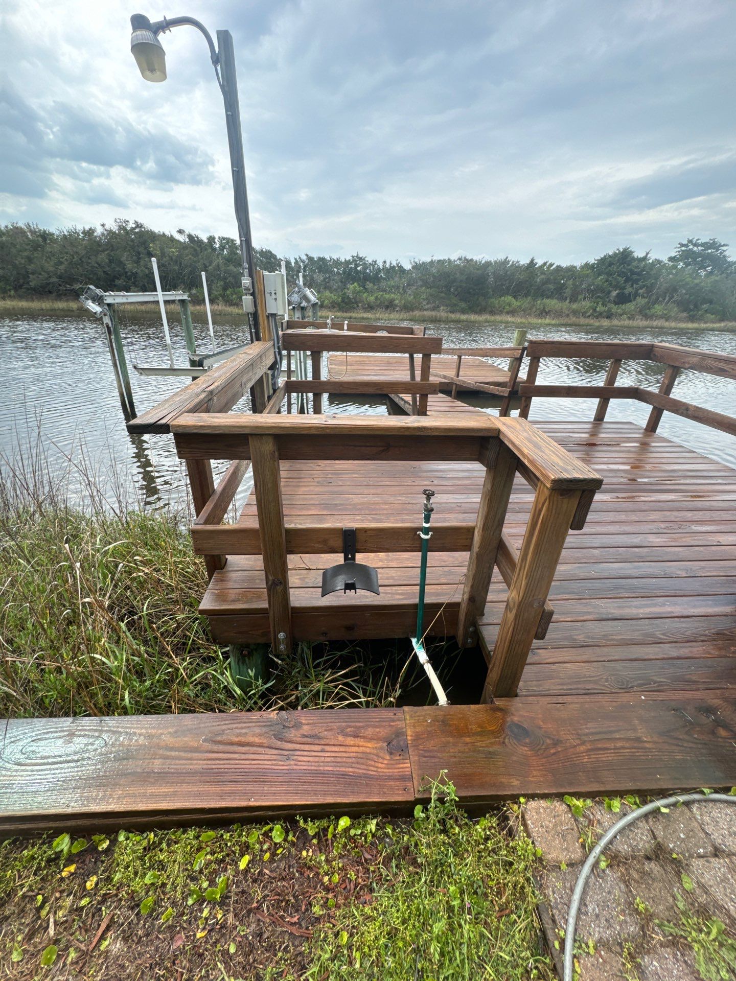 Dock using Wood Sealant by DuraSeal