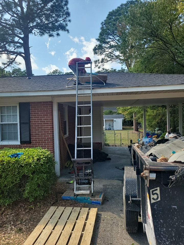 Roof Replacement using 7/16-in x 4-ft x 8-ft OSB Sheathing by RGR Construction and Roofing, LLC