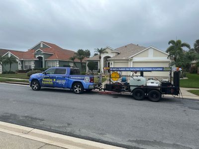 Driveway Cleaning and Rust Treatment - Fairways at Imperial Lakes, Palmetto, FL | Sunshine AquaWash