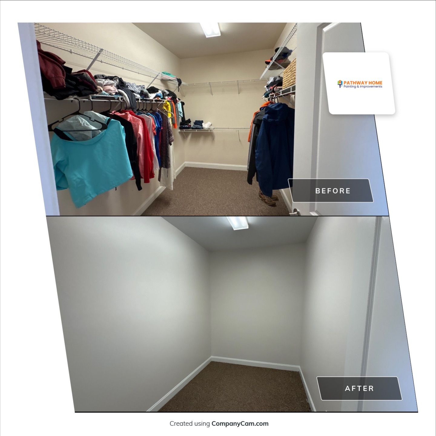 From Concern to Comfort: A Full Interior Transformation Done Right by Pathway Home Painting & Improvements