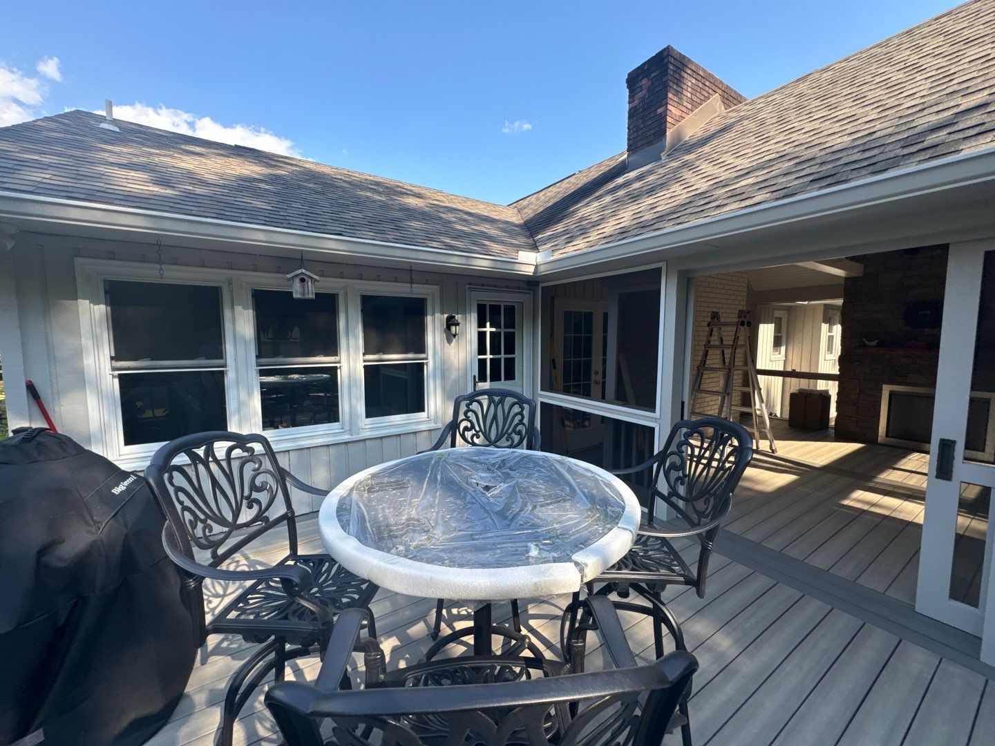 Burntleaf - Screen Porch by Pillar and Pine