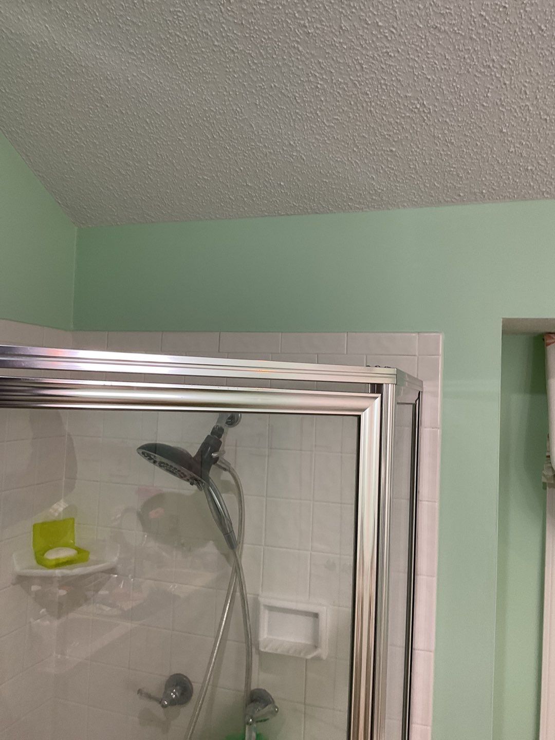 Neo-angle shower by The Shower Company
