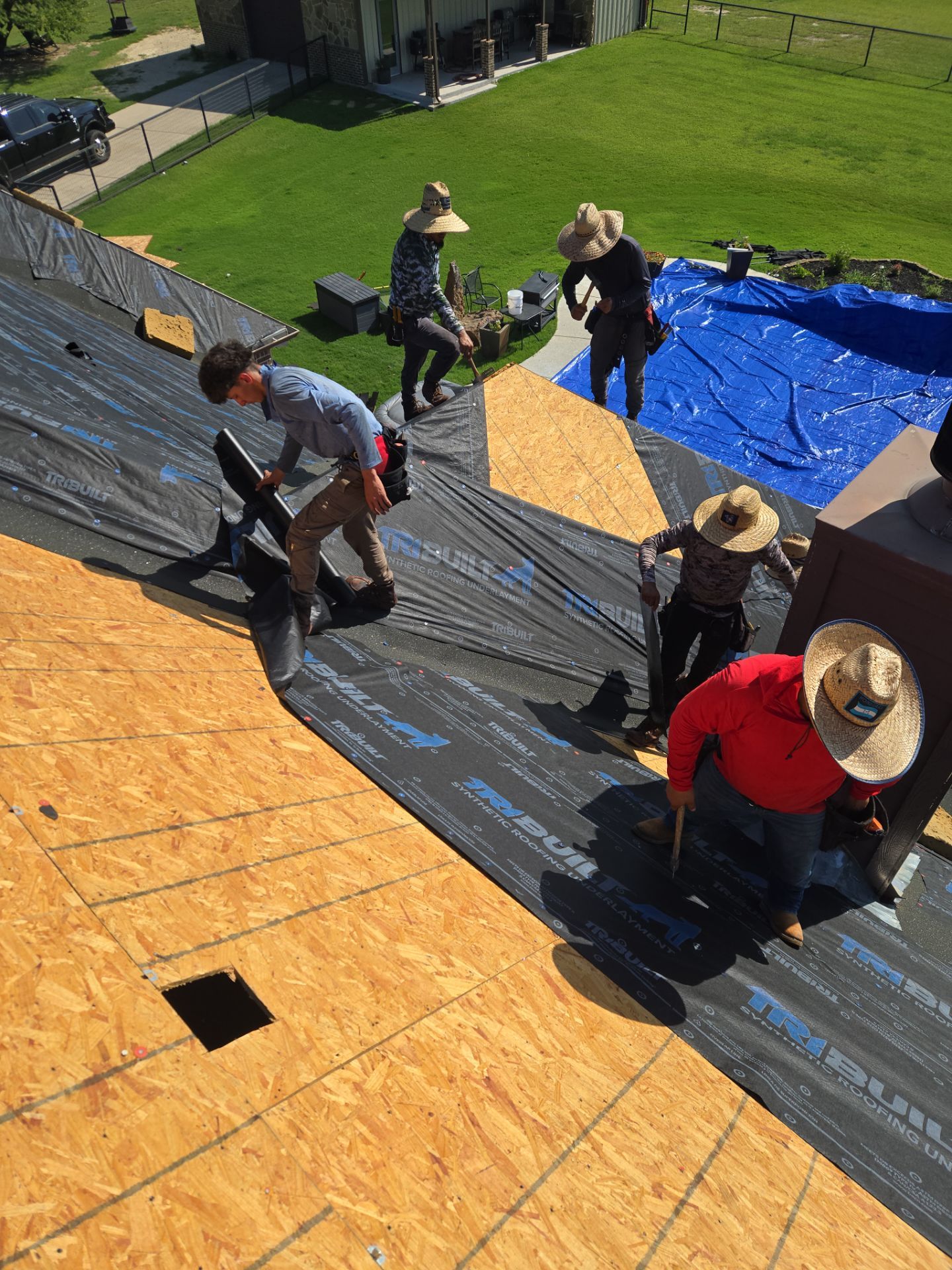 Project in Azle by Lonestar Roofing and Restoration LLC.