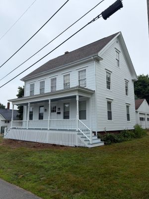 Full Exterior Painting and Porch Restoration in Boothbay Harbor