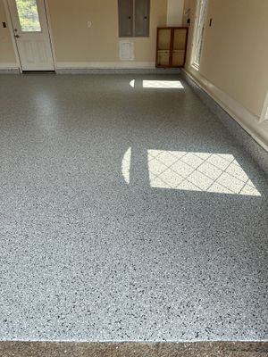 Garage Floor Coating using Cabin Fever