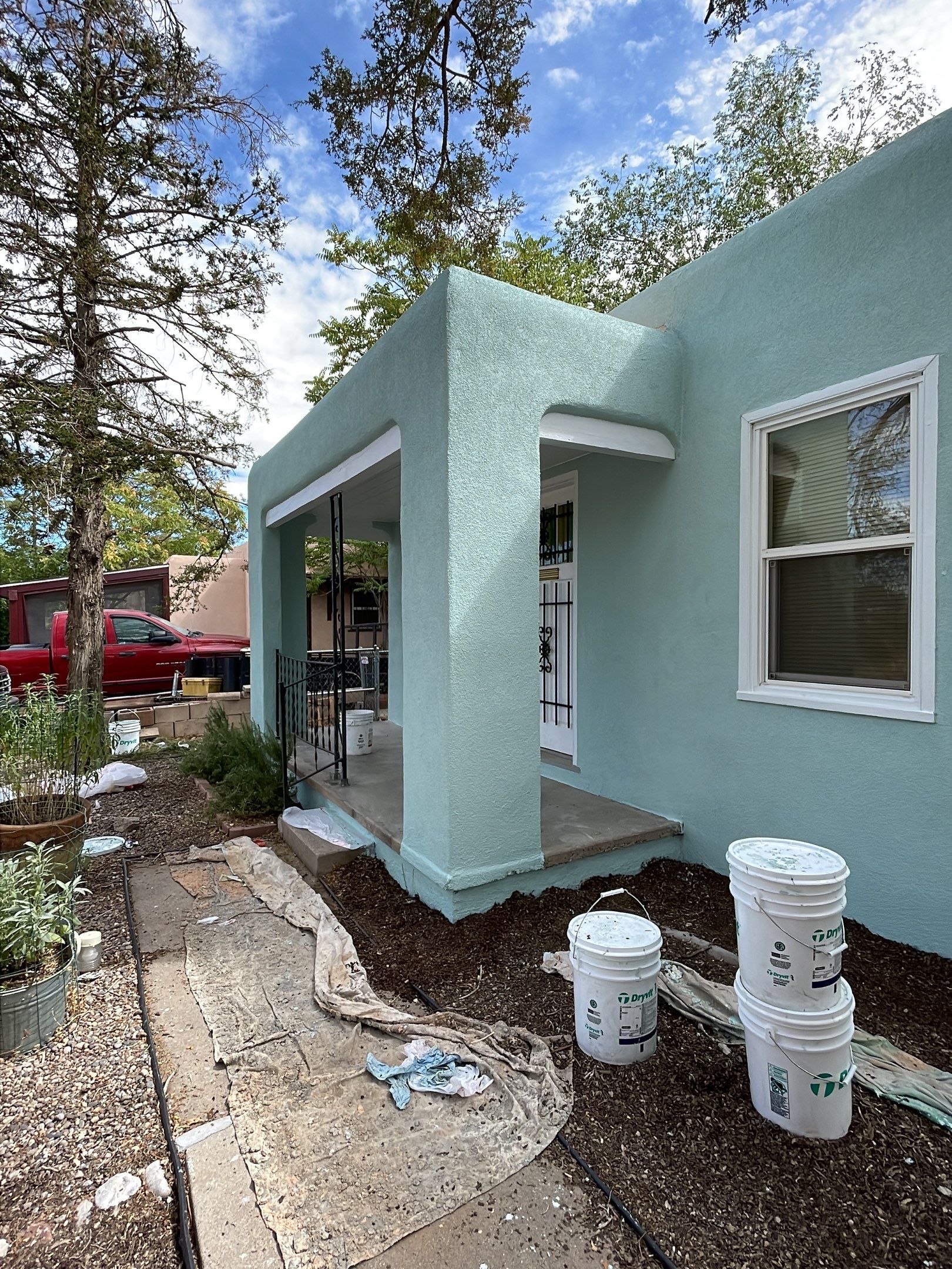 Refreshed Stucco by Rio Grande Building & Storage