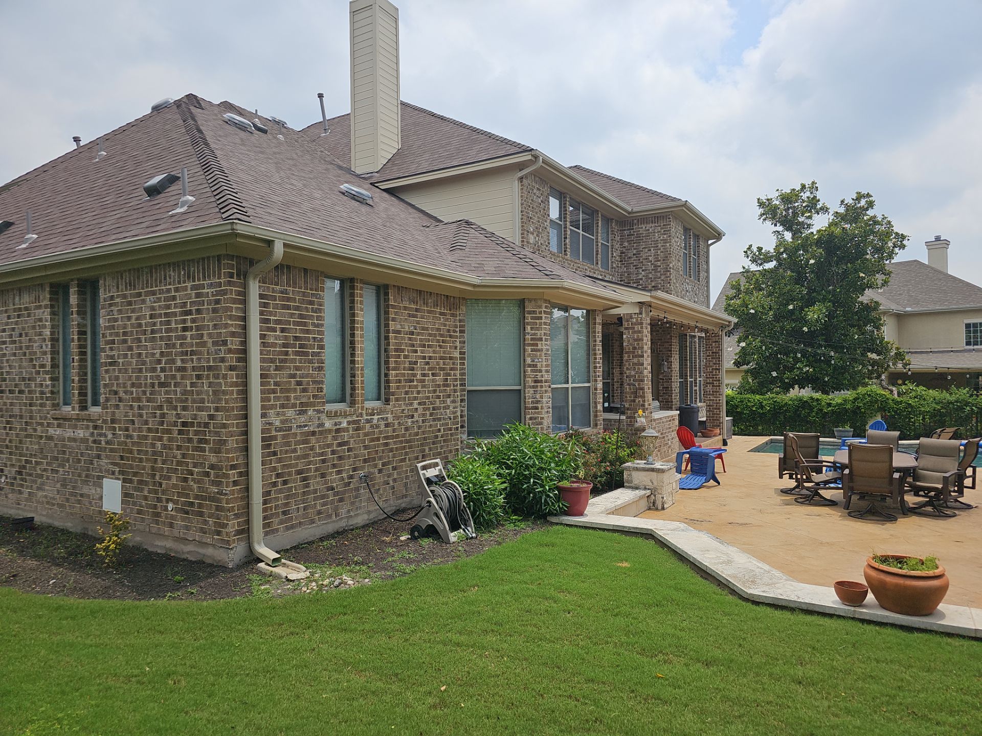 Residential Roofing Installation using Malarkey Vista Shingles Color Heather by DeZign Roofing & Exteriors