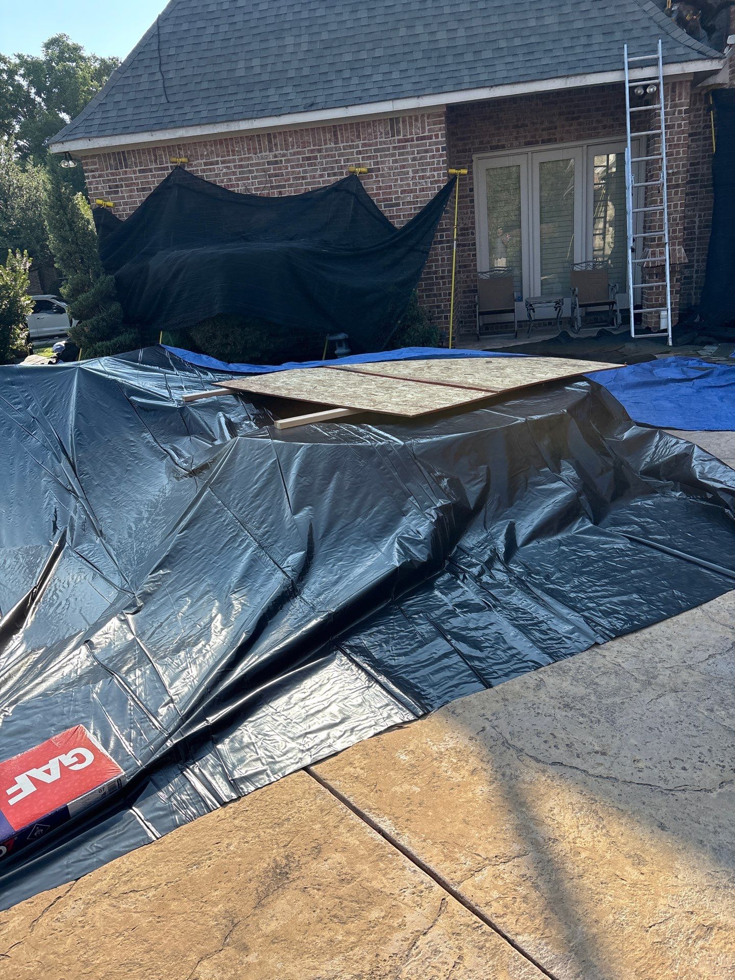 Southlake Texas Estate - Roof, Copper Awning and Gutter Project by First United Roofing & Construction