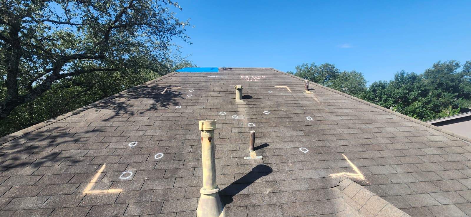 Residential Roofing Installation and Interior Storm Damage Repairs in Austin by Caliber Restoration LLC