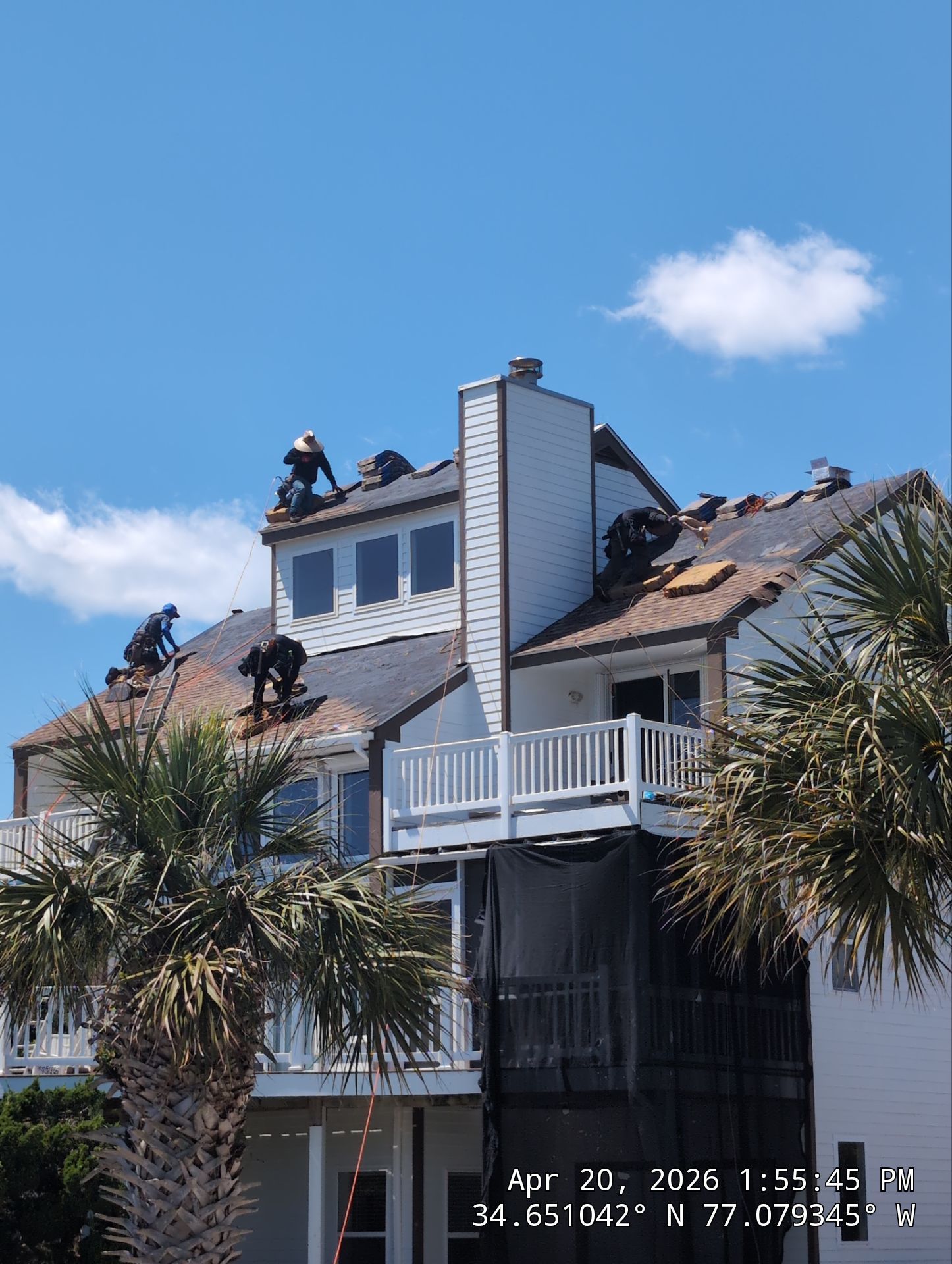 Another coastal home protected in Emerald Isle, NC. by RGR Construction and Roofing, LLC