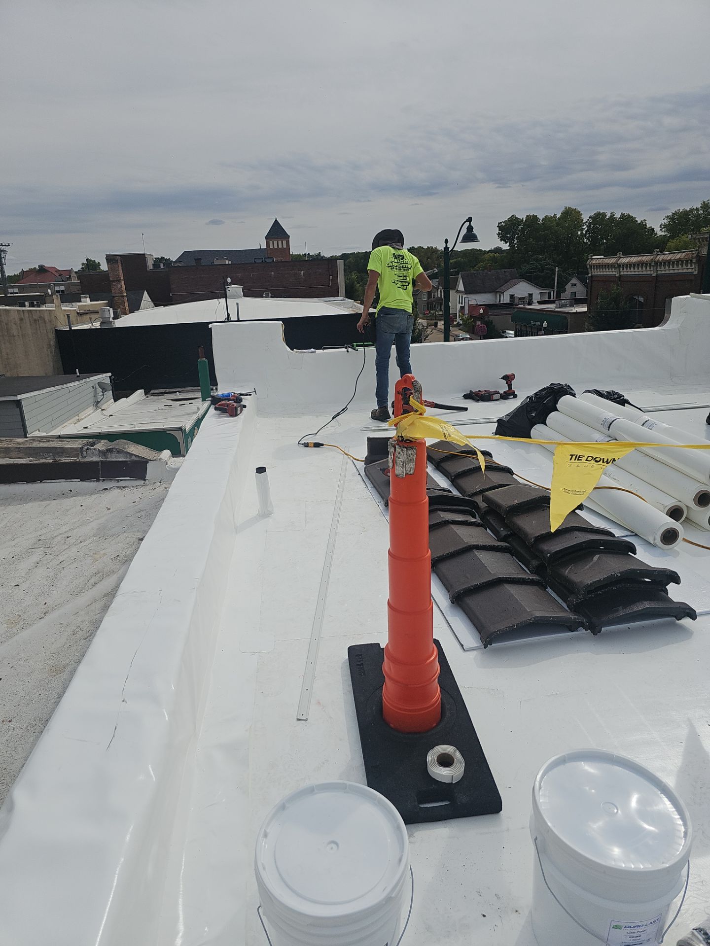 Project in Dixon by Northern Illinois Seamless Roofing 