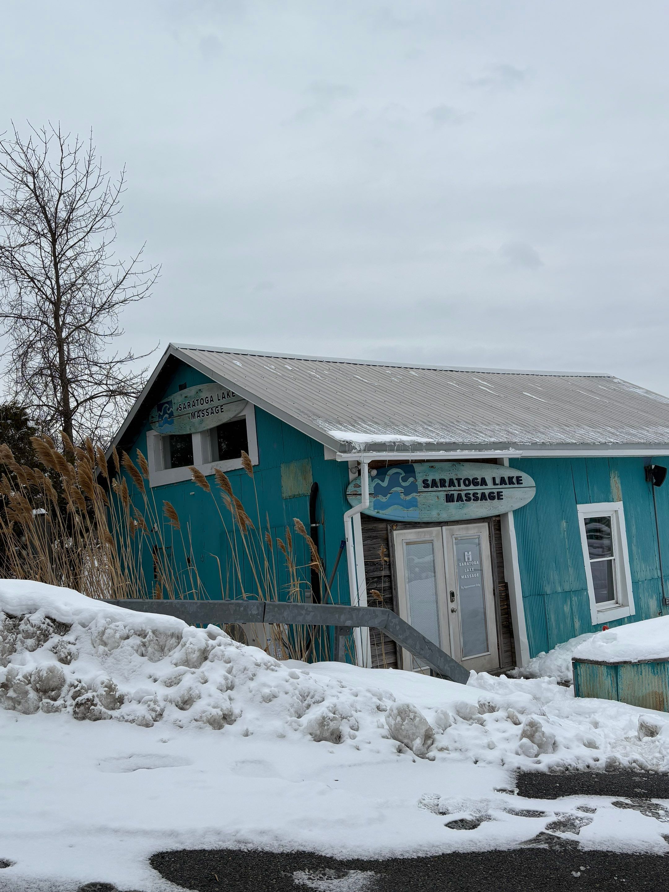 Saratoga Lake Massage Custom Board Sign by FASTSIGNS of Saratoga Springs