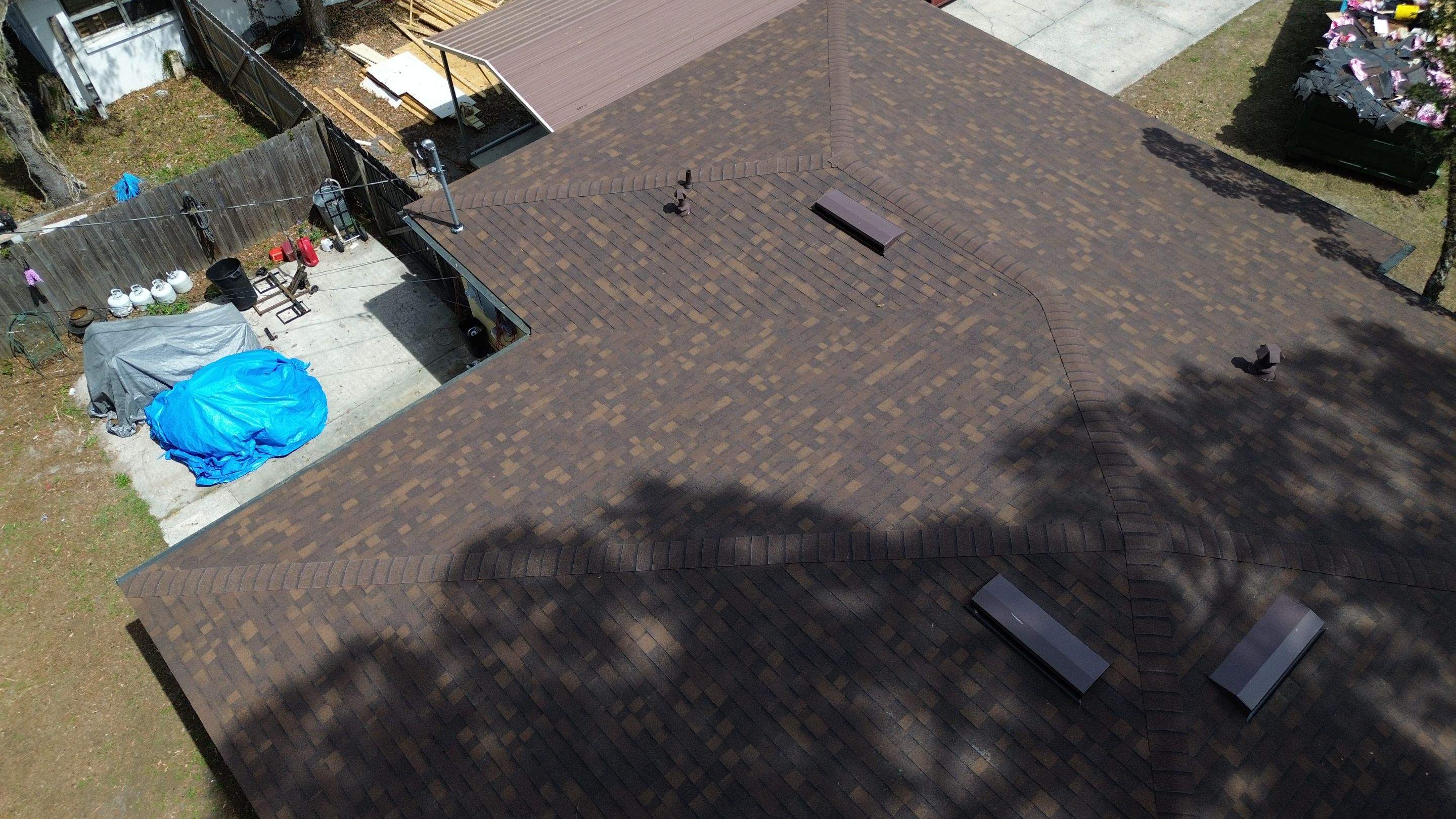 New shingle reroof in Gainesville, FL by Brehm Roofing