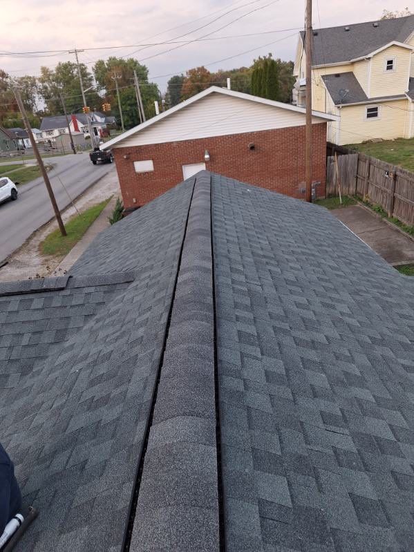 Residential Roofing Installation using Titan Thunderstorm Gray by Storm Contracting 