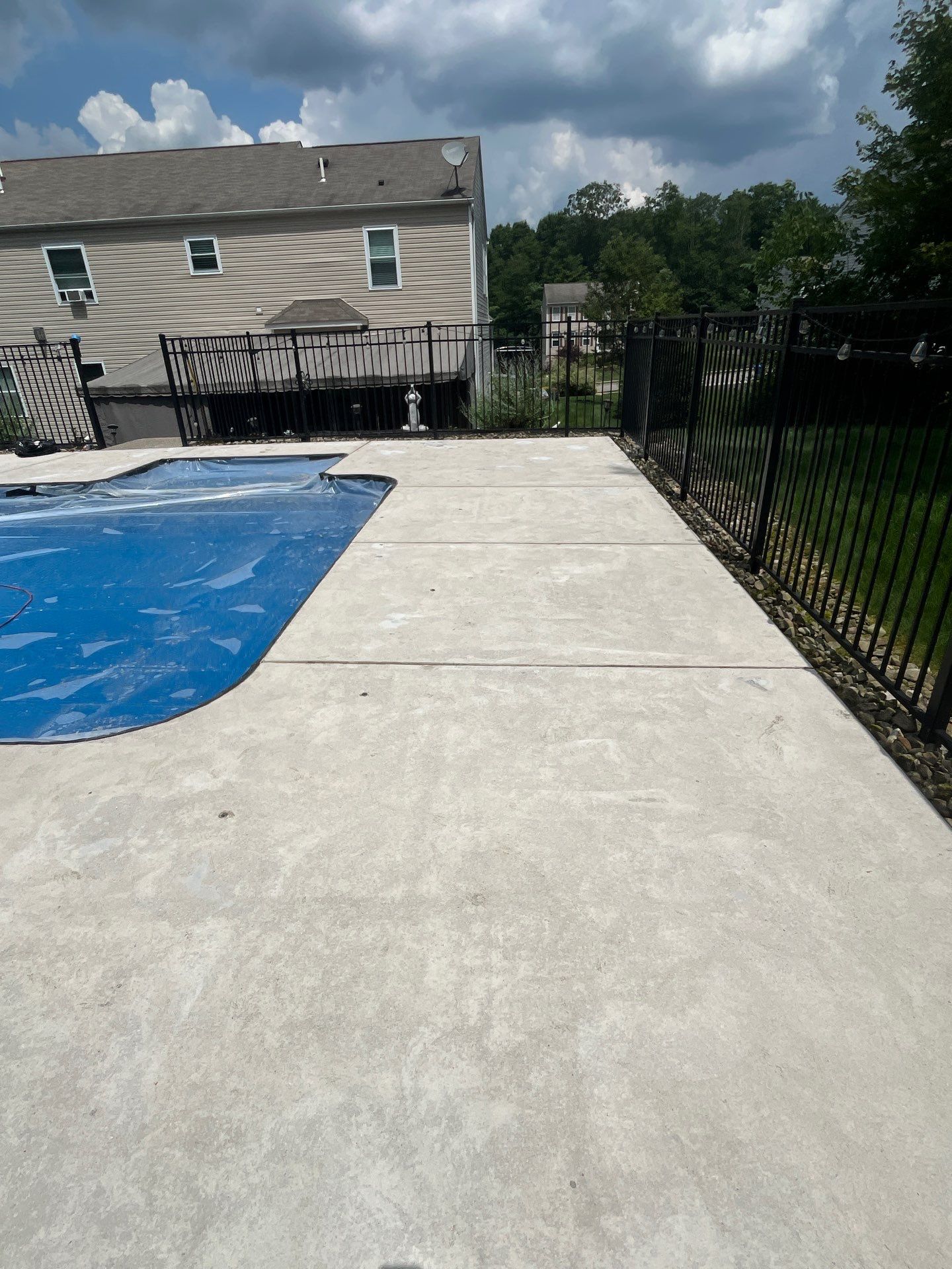 Oxford Pool Deck Project in Baden by Floors in a Day, Inc