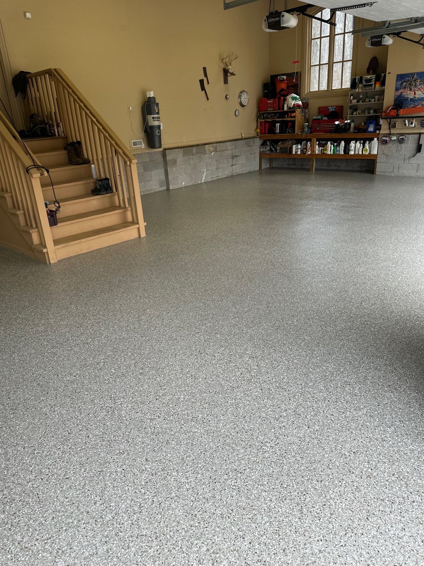 Garage Floor Coating using Creekbed by My Garage Floor Guys