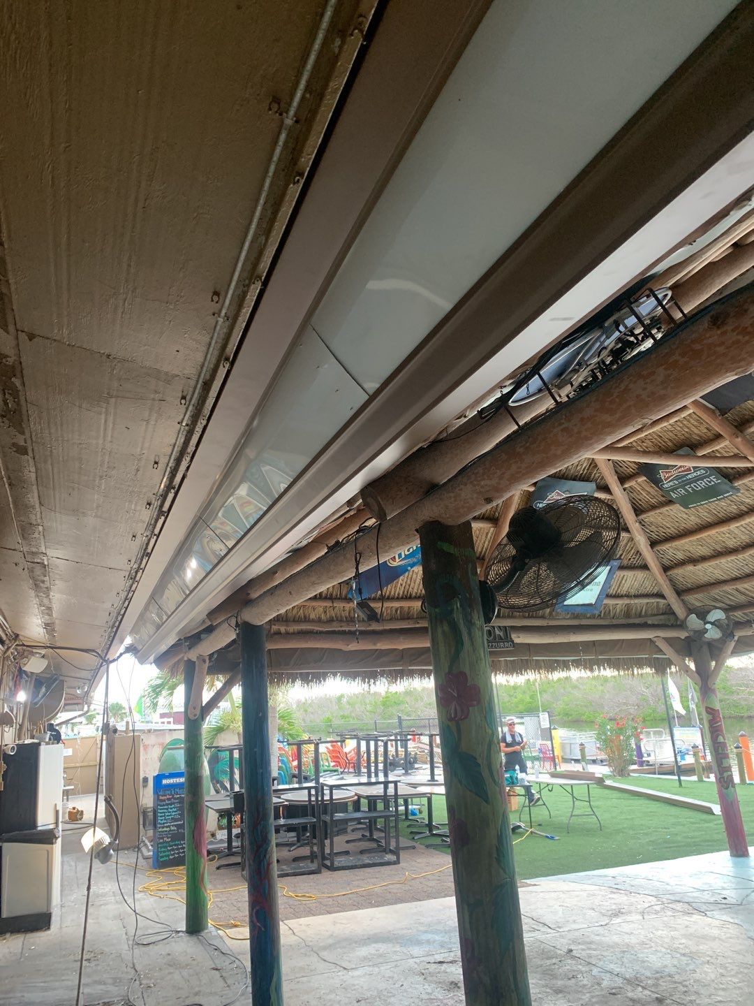 Brown 6-Inch Seamless Gutters Installed in Matlacha FL by Gutter Professors