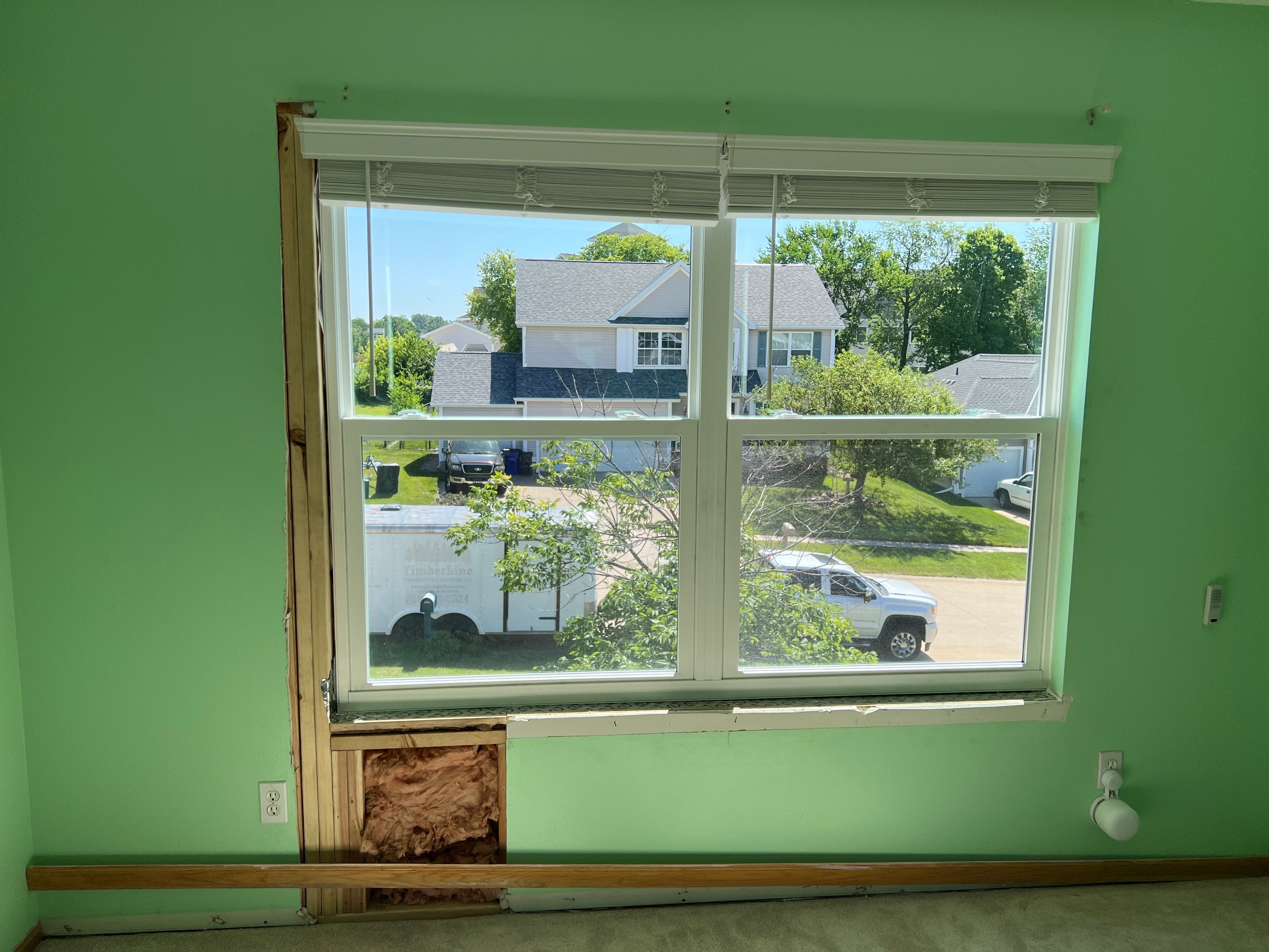 Window and siding replacment using Pella 250 series vinyl window by United Windows and Siding LLC