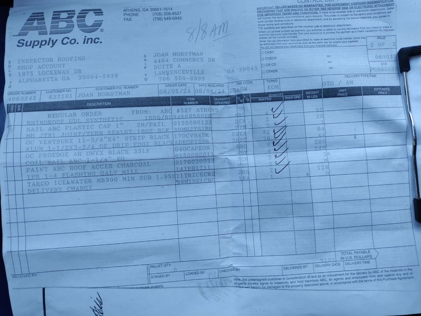 Residential Roof Replacement using Owens Corning Onyx Black by Inspector Roofing and Restoration