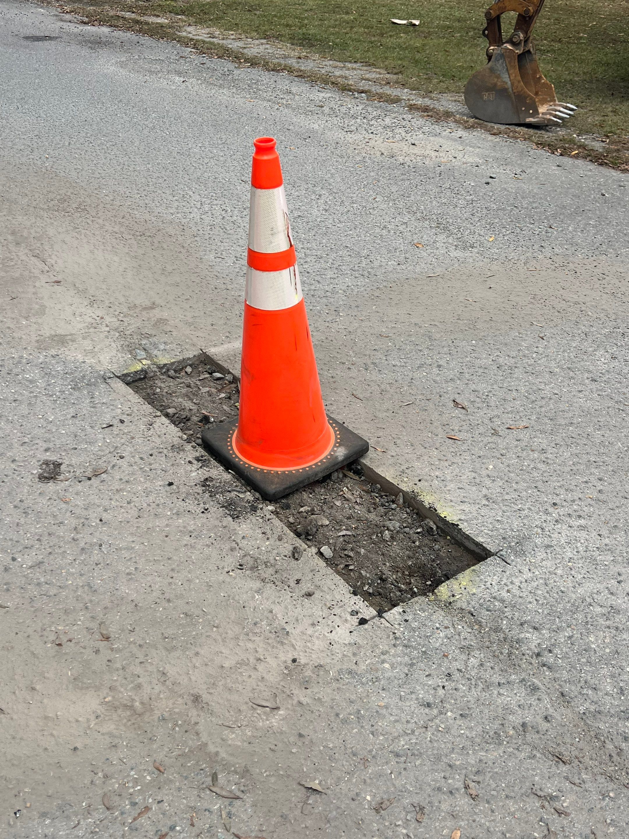 Parking Lot & Driveway Repairs – AAF Flanders by S.W. Contracting & Consulting