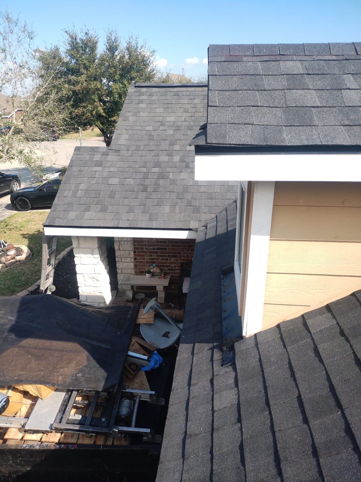 Project in Houston by Proud Roofing