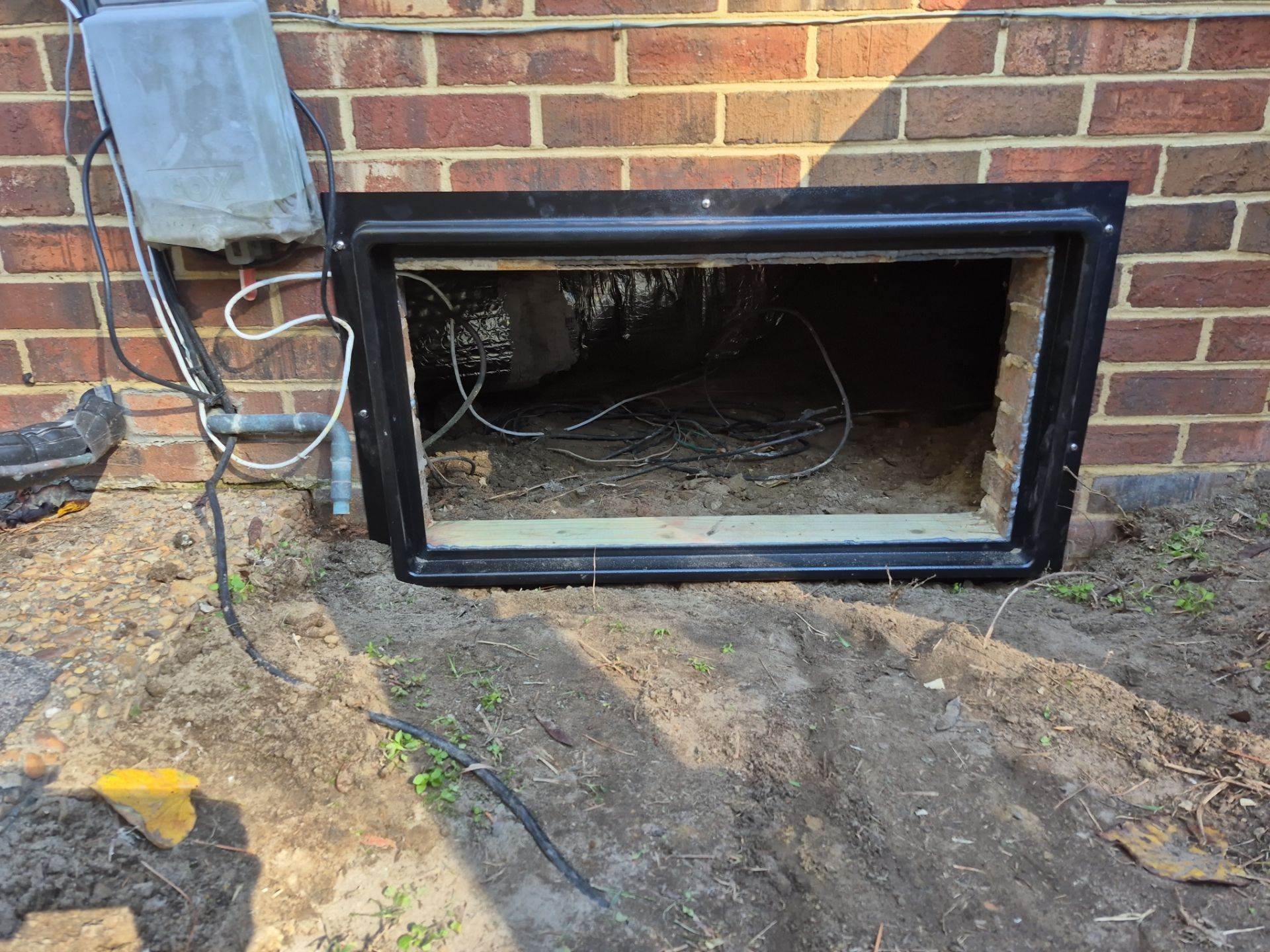 Project in Chesapeake by Patriot Crawl Space Repairs