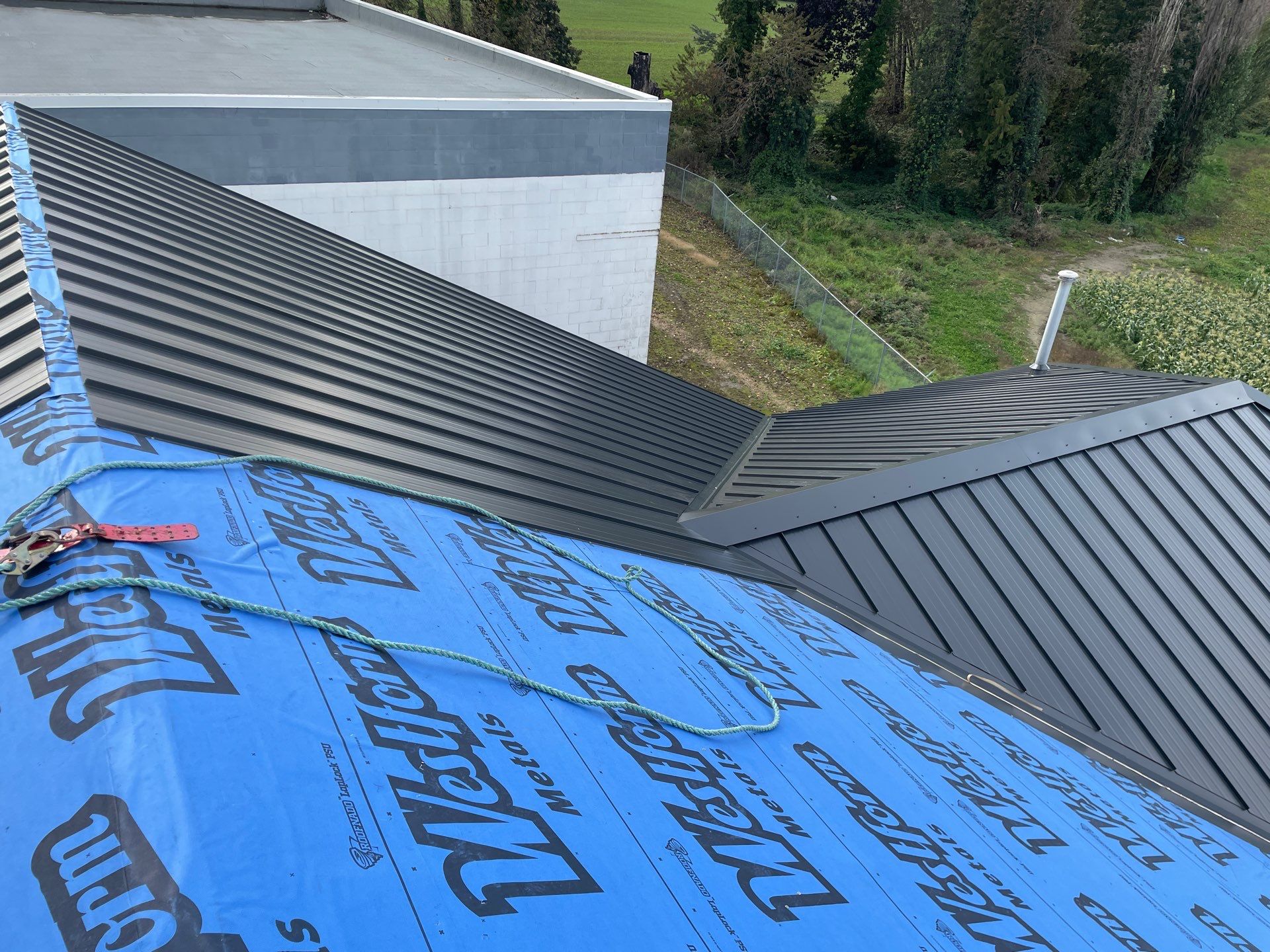 Commercial Shingle to Metal Conversion using Prolok 12 - 26g - Standard option by Top Notch Roofing Inc