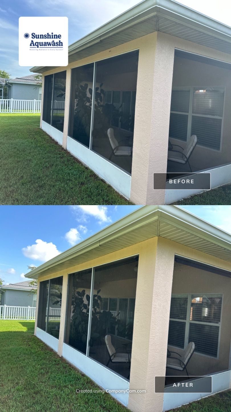 🏡 Pre-Sale House & Driveway Cleaning – Arbor Creek, Palmetto, FL by Sunshine AquaWash