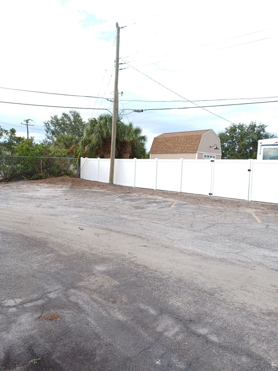 Bradenton, Fl Commercial Vinyl Fence by Asap fence and gates, LLC