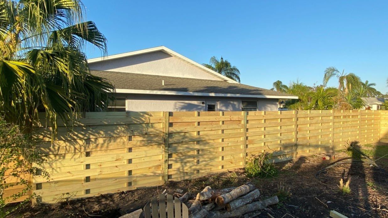 Wood Fence Installation using Shadowbox Wood Fence by Asap fence and gates, LLC