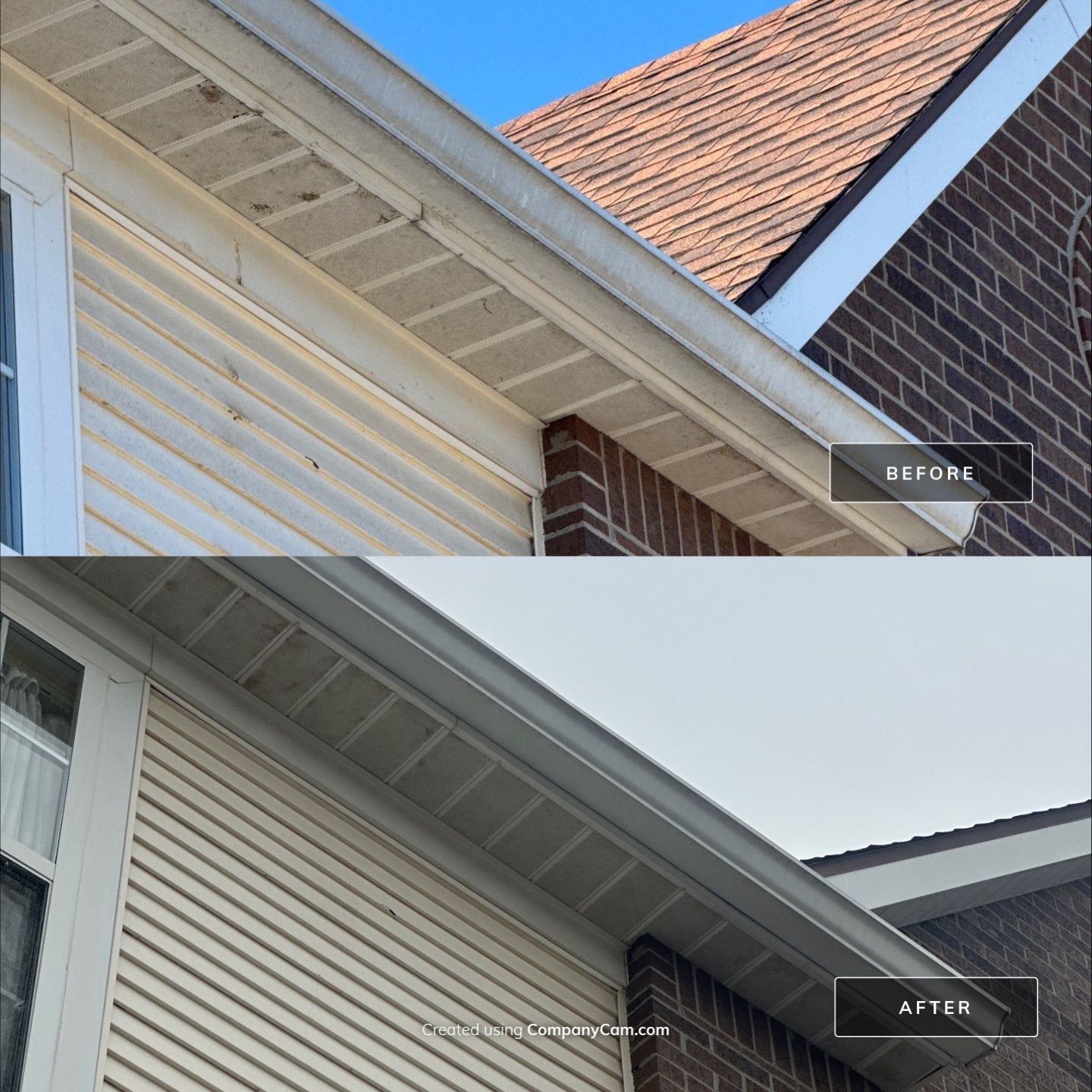 Extended Stay America West Dundee Building Wash by Simmons Power & Soft Washing