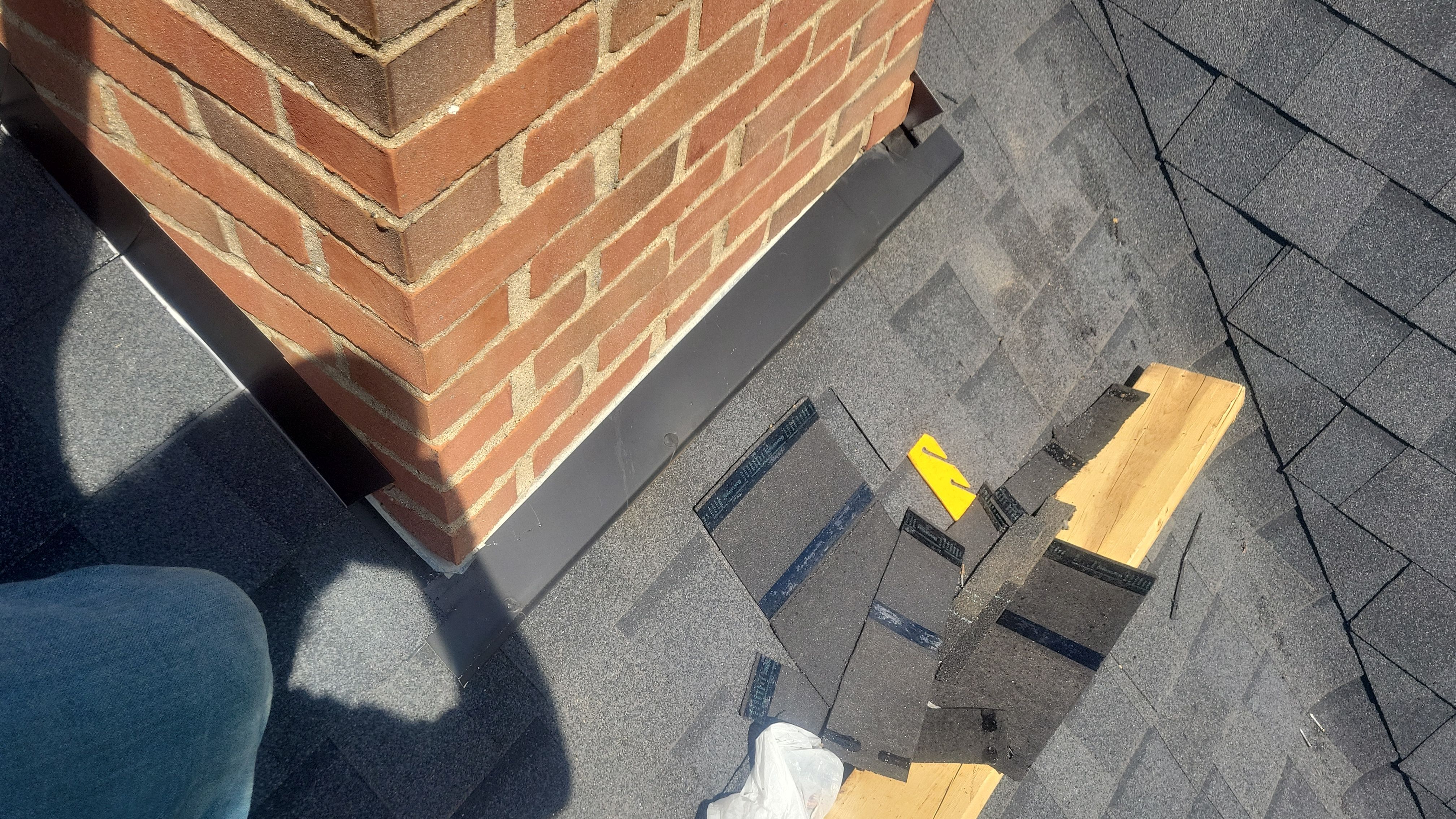 Roof Replacement using CertainTeed Landmark Moire Black by 180 Contractors