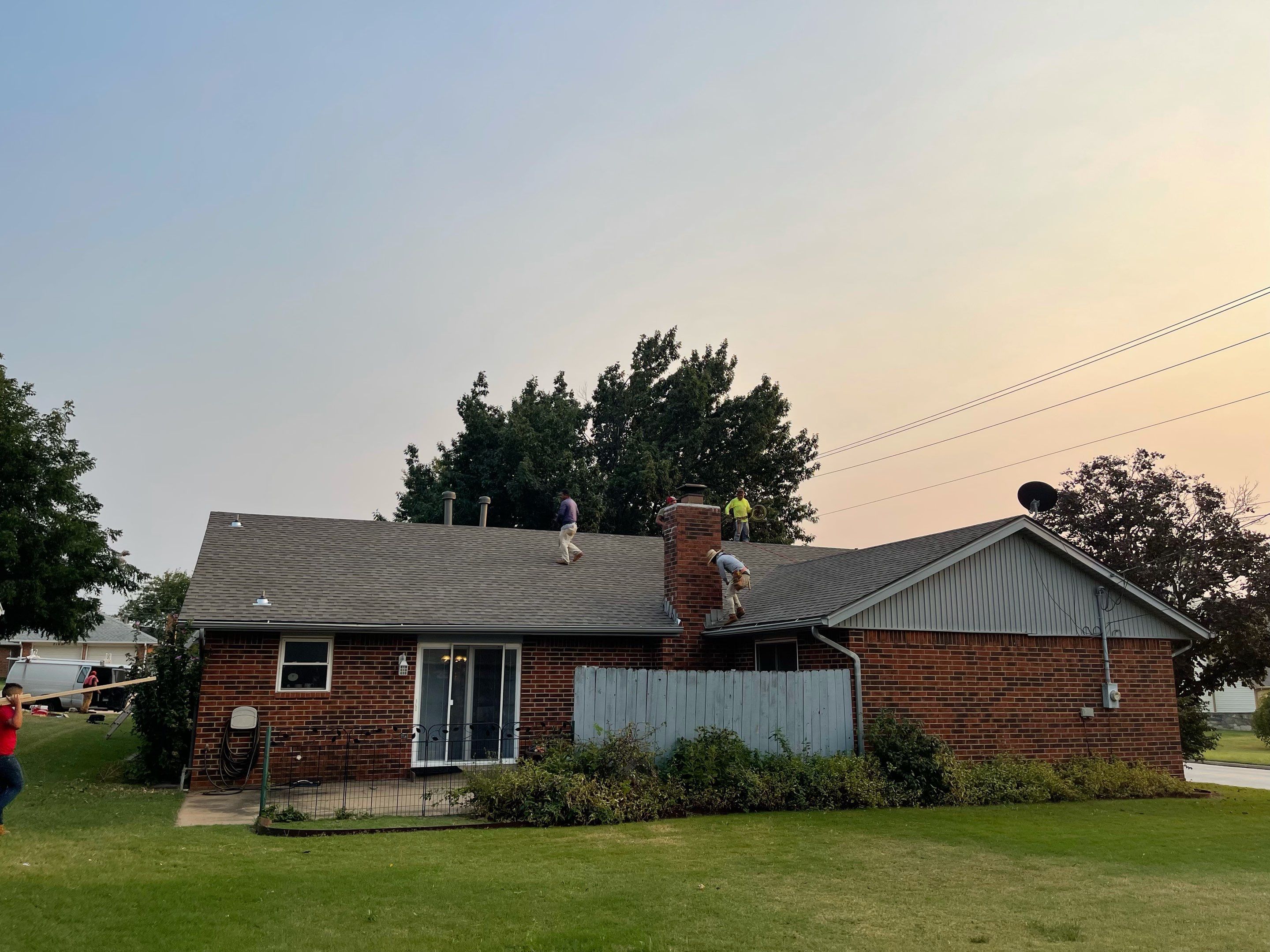 Residential Roofing Installation using GAF by Frontline Roofing and Construction