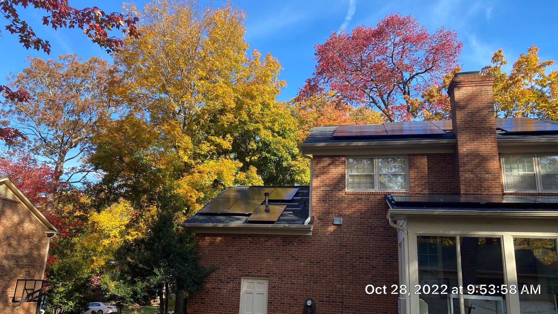 New Roof with Solar Panels by Just In Time Roofing and Restoration