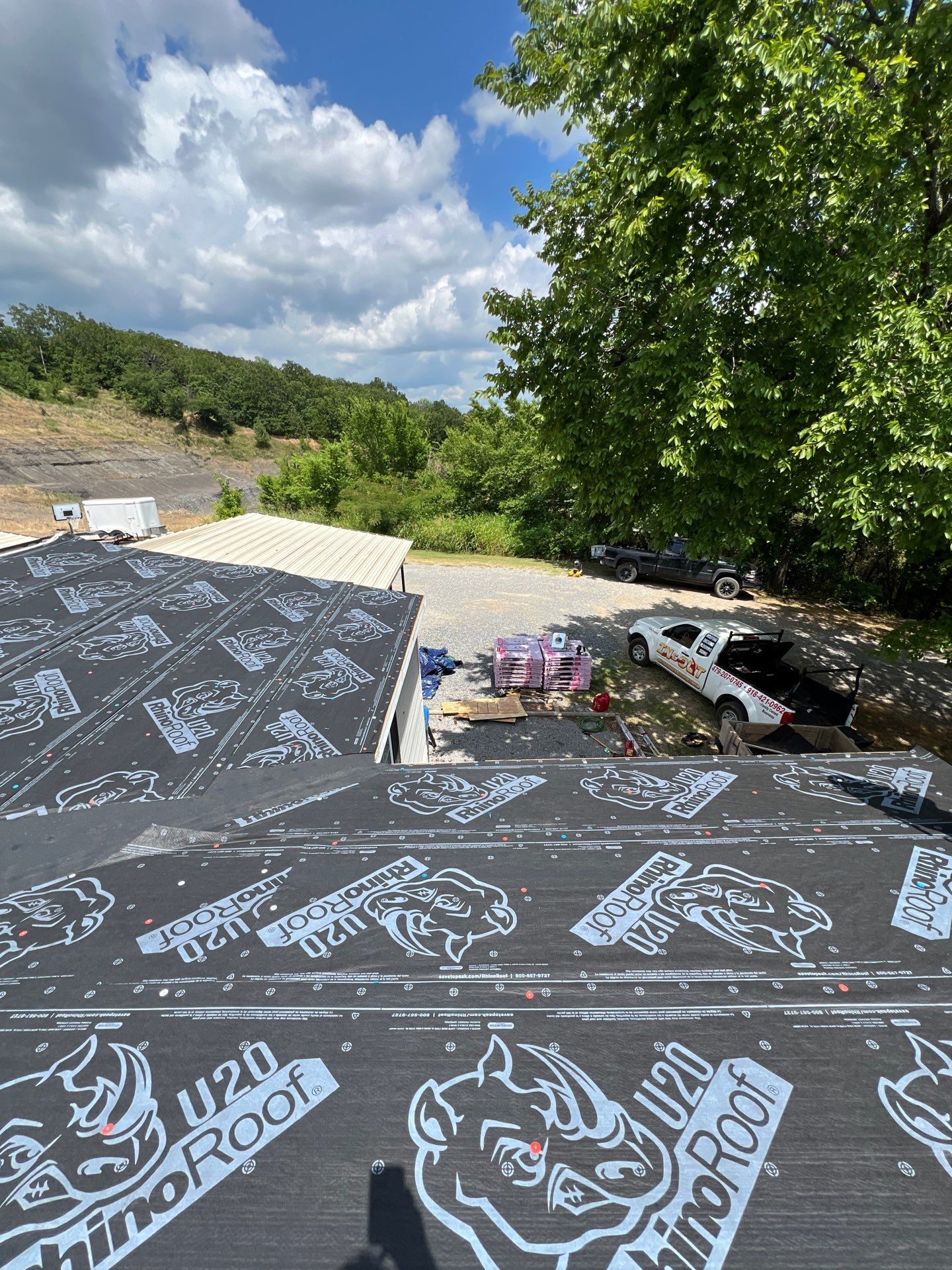 Residential Roofing Installation using Owens Corning Oakridge by In & Out Construction & Remodeling, LLC