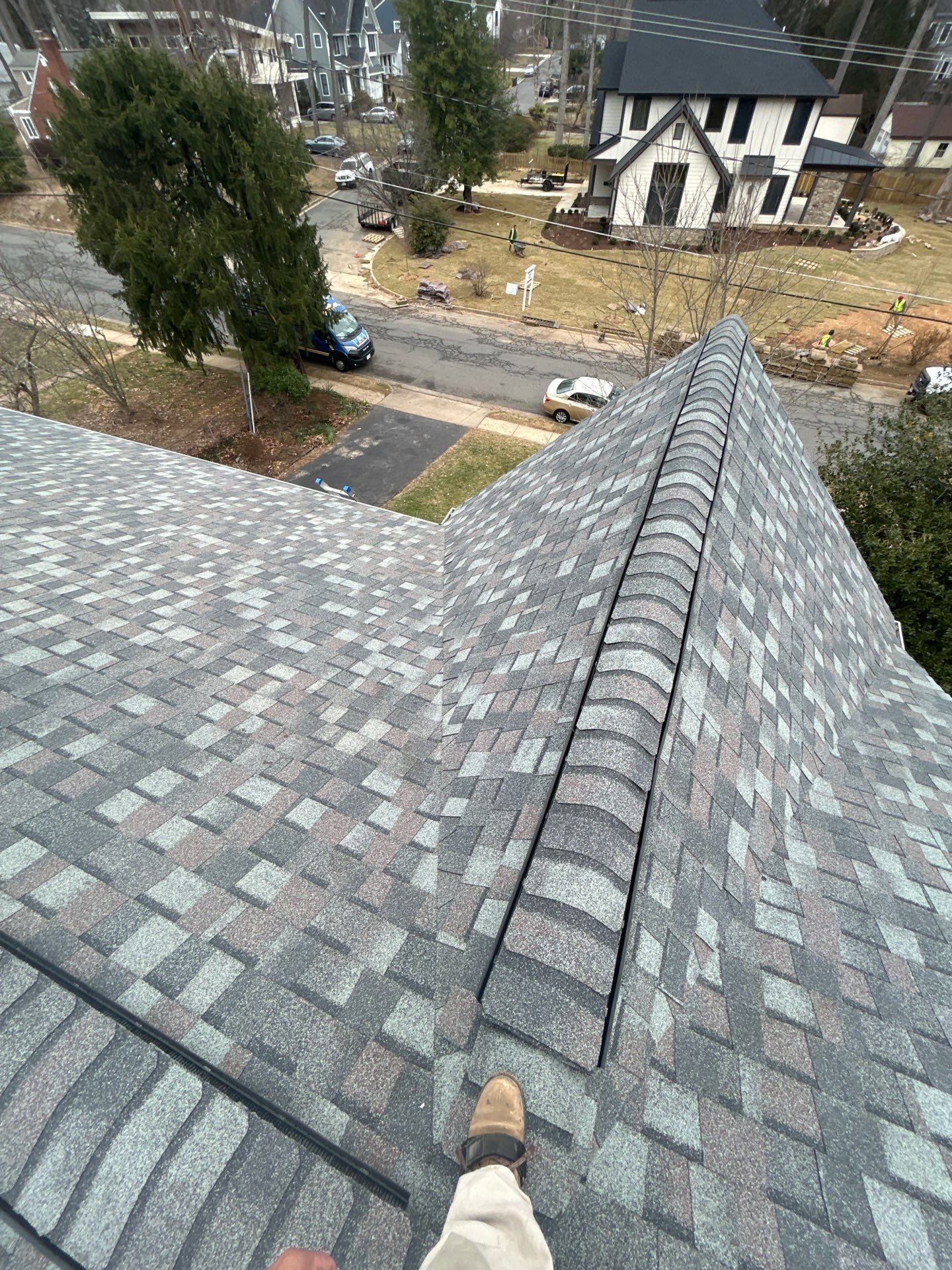 Falls Church: Residential Roof Replacement with CertainTeed Landmark Pro in Max Def Colonial Slate by RM Banning, Inc.