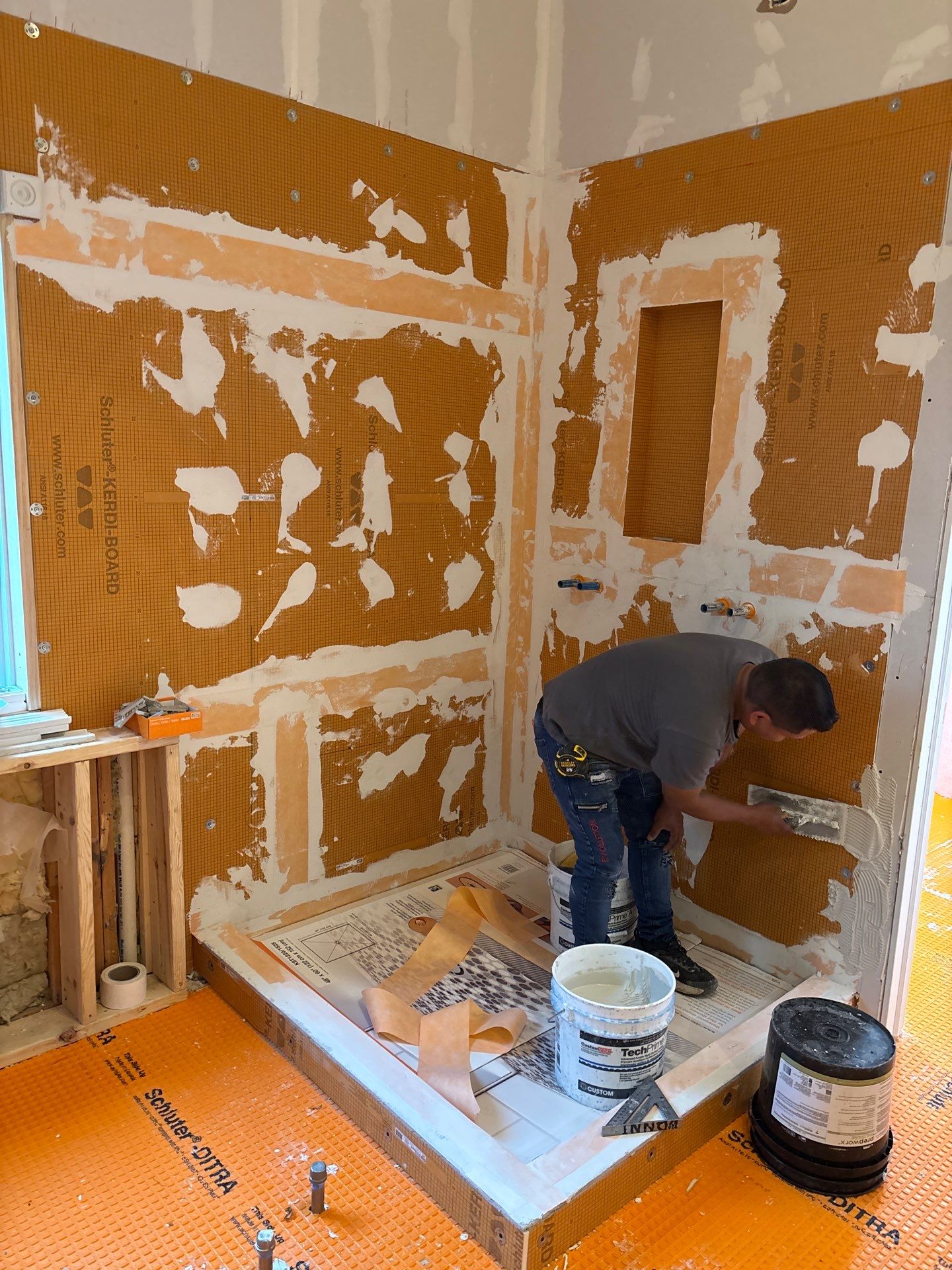 Full Master Suite Remodel by Footprints Floors Kentucky
